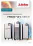 Hochdynamische Temperiersysteme PRESTO & FORTE HT